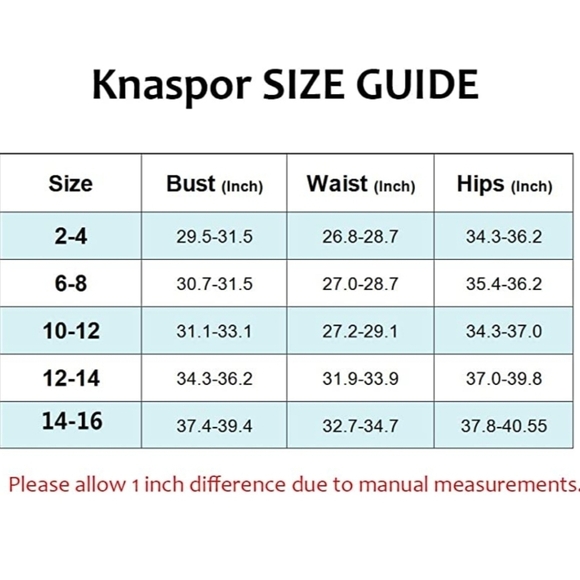 Knaspor Modest Swimsuit w/Attached Shorts Rose Red Floral Leaf Print Size 12-14 - Picture 5 of 13